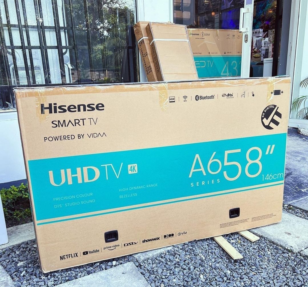 Hisense smart tv liquidation pallets with 20 mixed 4K units